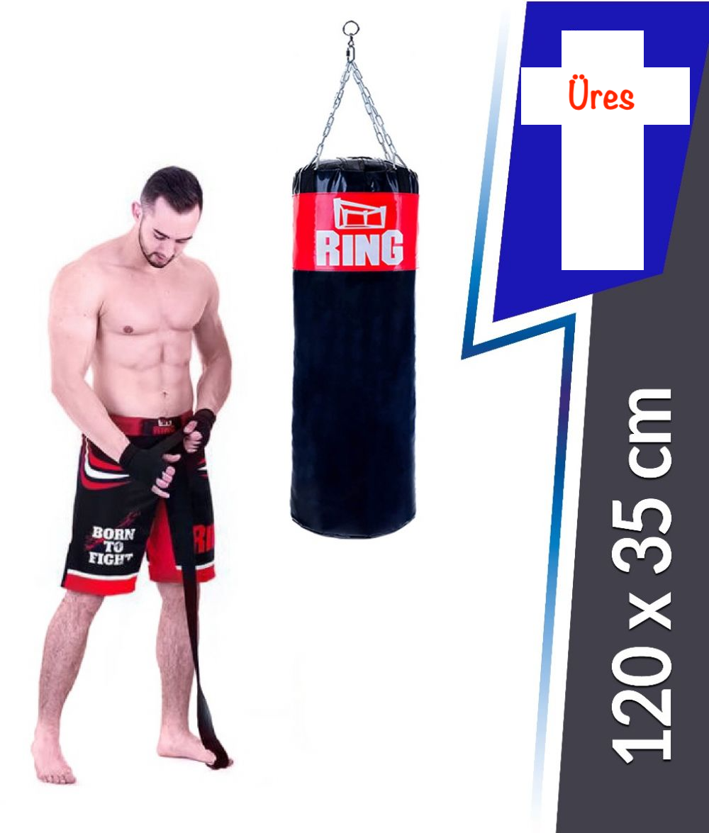 Boxzsák SUPER modell 120/35 nem töltött Ring Sport